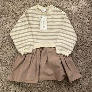 Zara toddler sweater dress 3-4. New with tag